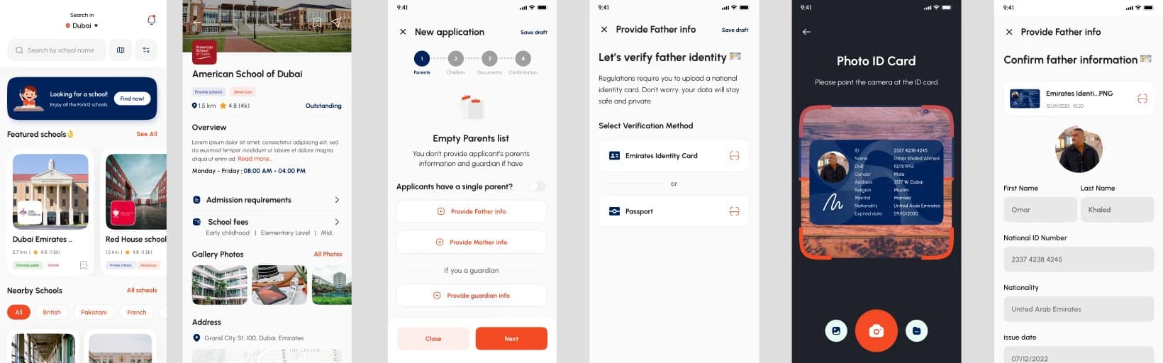 forK12 Enrollment Wiuth ID Verification