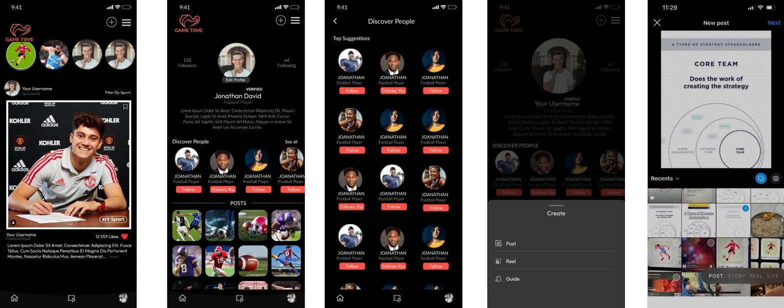 MPAC Sports Academy App Social Media Features